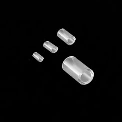 Sapphire tubes for vocuum applications